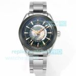 N1 Factory V2 Omega Seamaster Aqua Terra 150m World Timer Green Swiss Clone Watch 